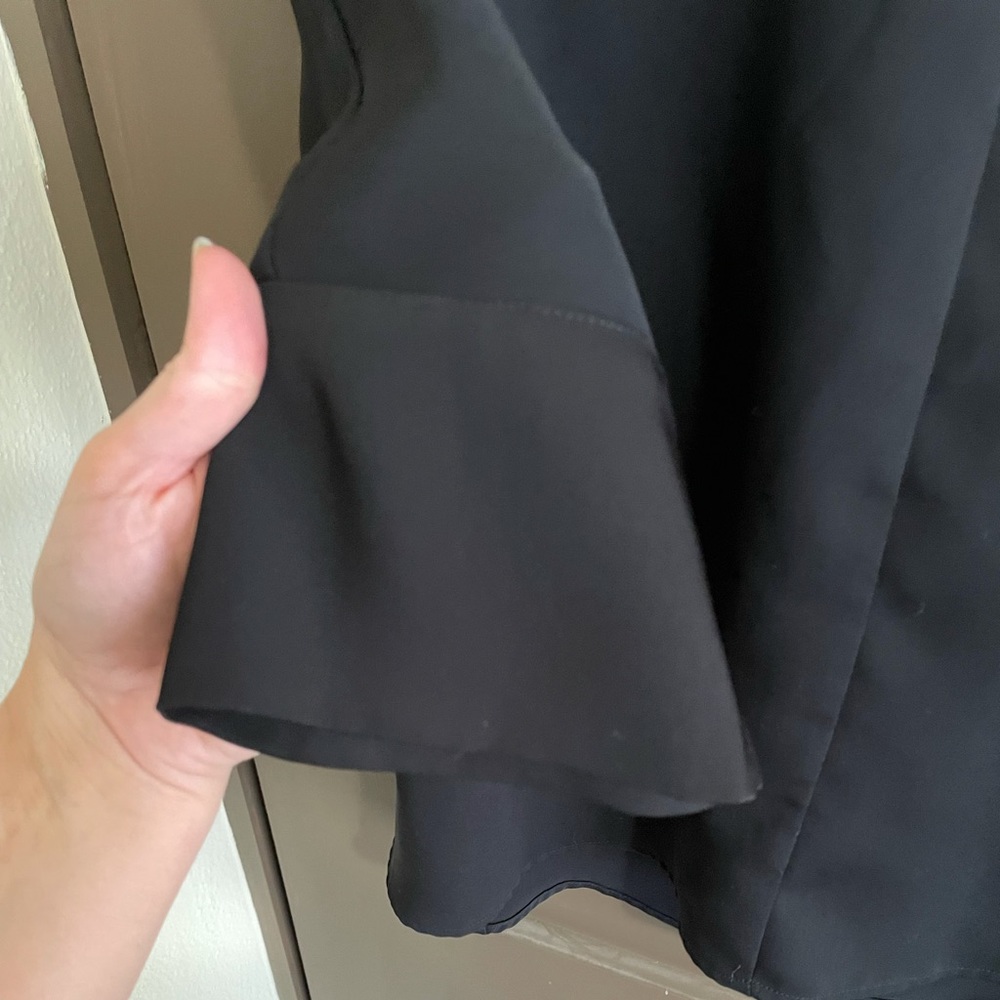 Express Black 3/4 Sleeve Blouse S - Picture 5 of 13